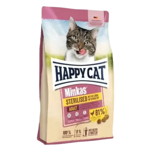 غذای خشک گربه عقیم شده هپی کت مینکاس | Happy Cat Minkas Sterilised Cat Food