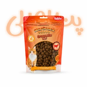 تشویقی گربه نوبی استاراسنک کروکت با طعم گوشت گاو